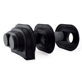 Centrotherm 3" Innoflue SW Low Profile Wall Termination Kit - Image 1