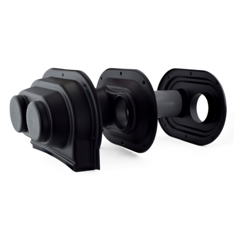 Centrotherm 3" Innoflue SW Low Profile Wall Termination Kit