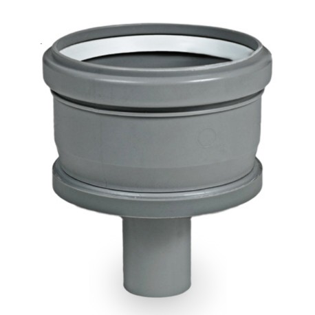 Centrotherm 4" Innoflue SW Tee Cap w/ Drain