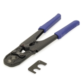 Iwiss 1/2" & 3/4" PEX Dual Size Combo Crimp Tool, 15" - Image 1