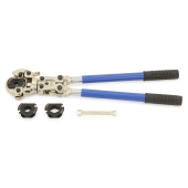Iwiss Manual Copper Press Tool Kit for sizes 1/2", 3/4" & 1" - Image 2