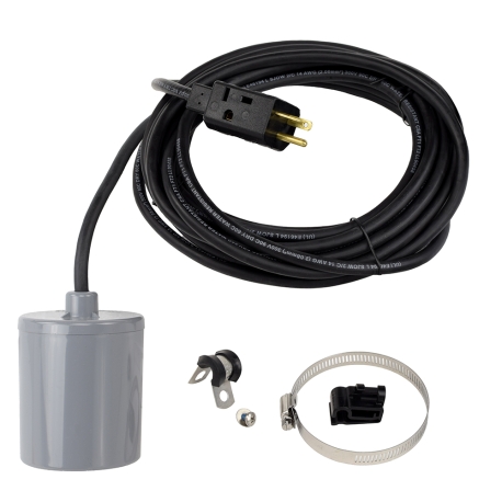 Liberty Pumps Wide Angle Float w/ Piggyback Plug for Liberty LSG202A & LSGX202A Grinder Pumps, 230V, 25ft cord