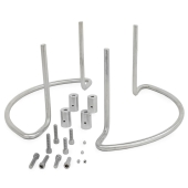 Liberty Pumps Stainless Steel Pump Stand (5" Bottom Offset) for Liberty LSG & LSGX OmniVore Grinder Pumps - Image 2