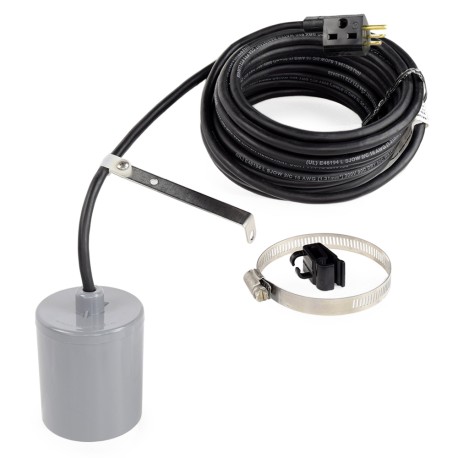 Wide Angle Float w/ Piggyback Plug for Liberty LE series Sewage Pumps, 230V, 13A max (up to 1 HP), 25ft cord Liberty Pumps