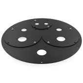 1100-Series Plate Steel Cover w/ 2" Disch. & Vent & Blank Inspection Cover Liberty Pumps