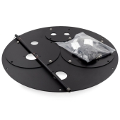 1100-Series Plate Steel Cover w/ 2" Disch. & Vent & Blank Inspection Cover Liberty Pumps