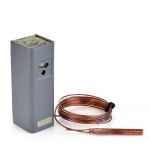 High Limit/Low Limit Remote Bulb Aquastat, 5-30F Differential, 130F-270F