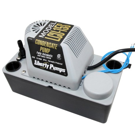Liberty Pumps Liberty Pumps LCU-15S Automatic Condensate Removal Pump w/ Safety Switch, 1/50HP, 115V, 6ft cord