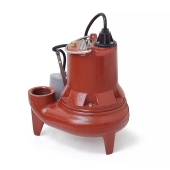Liberty Pumps Automatic Sewage Pump w/ Piggyback Wide Angle Float Switch, 25' cord, 1/2 HP, 115V - Image 2