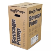 Liberty Pumps Automatic Sewage Pump w/ Wide Angle Float Switch, 25' cord, 3/4 HP, 2" Discharge, 208/230V - Image 5