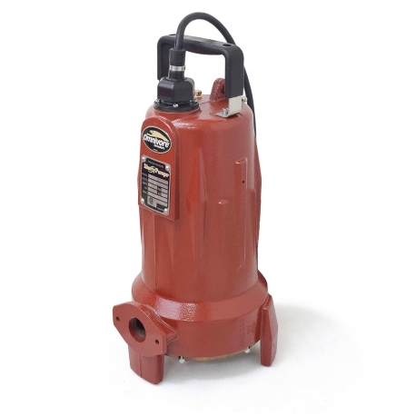 Liberty Pumps Manual Omnivore Grinder Pump, 25' cord, 2 HP, 440/480V, 3-Phase