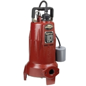 Liberty Pumps Automatic Omnivore X2 Grinder Pump w/ Wide Angle Float Switch, 25' cord, 2 HP, 208/230V - Image 1