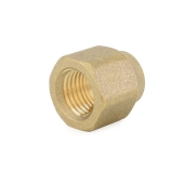 Everhot 1/4" Forged Brass Flare Nut - Image 2