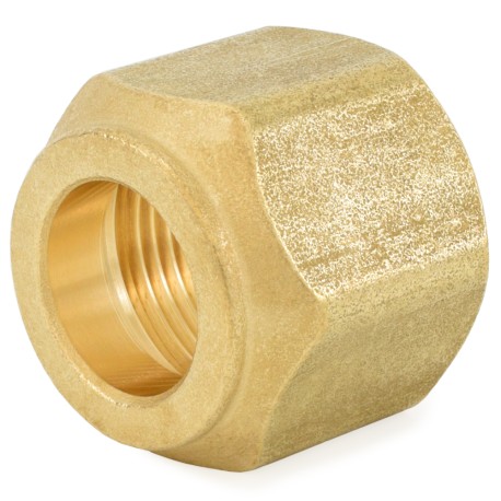 3/4" Forged Brass Flare Nut Everhot