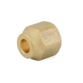 1/4" Forged Brass Flare Nut Everhot