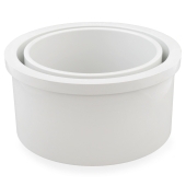 Spears 8" x 6" PVC DWV Bushing (Spigot x Socket) - Image 1