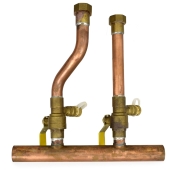 Laars 1-1/2" Copper Piping Manifold for FT Combi Boilers - Image 2