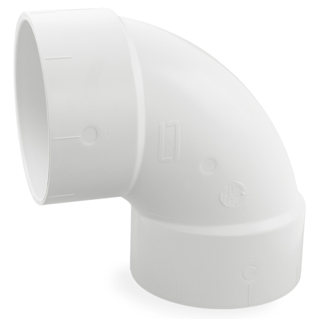 Spears 8" PVC DWV 90&deg; Elbow