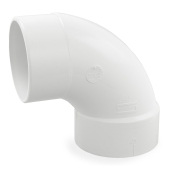 Spears 6" PVC DWV 90&deg; Street Elbow - Image 1