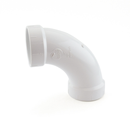 Spears 2" PVC DWV 90&deg; Long Turn Elbow