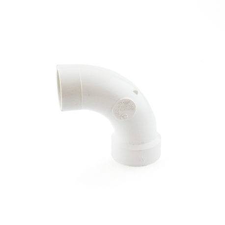 Spears 1-1/2" PVC DWV 90&deg; Long Turn Street Elbow