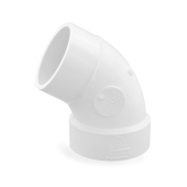 Spears 2" PVC DWV 60&deg; Street Elbow - Image 1