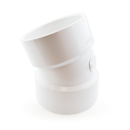 Spears 3" PVC DWV 22.5&deg; Elbow