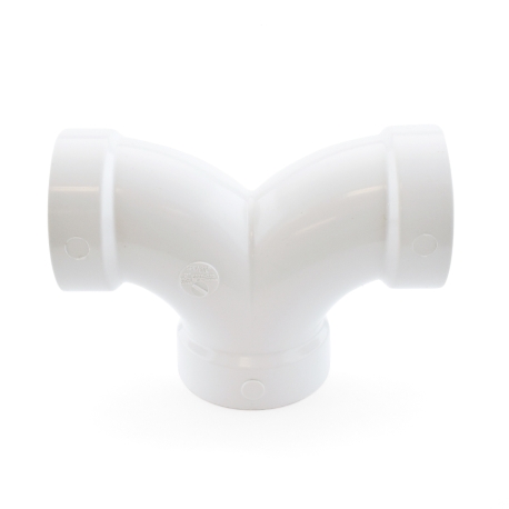 Spears 2" PVC 90&deg; Double Elbow