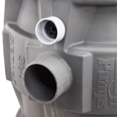 Liberty Pumps 4/10 HP Pro380-SD Simplex Sewage System w/ LE41A-2 Pump & 24" x 24" Basin, 2" Side Discharge, 115V, 25' cord - Image 6