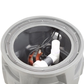 Liberty Pumps 1 HP ProVore380-SD Simplex Grinder System w/ PRG101A-2 Pump & 24" x 24" Basin, 2" Side Disch., 115V, 25' cord - Image 5