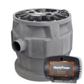 Liberty Pumps 1 HP ProVore380 Simplex Grinder System w/ PRG101A-2 Pump, Alarm & 24" x 24" Basin, 2" Disch., 115V, 25' cord - Image 1