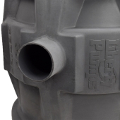 Liberty Pumps 1/2 HP Pro380 Simplex Sewage System w/ LE51A Pump & 24" x 24" Basin, 3" Disch., 115V, 10' cord - Image 3