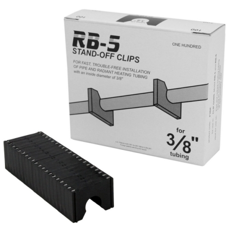 Peter Mangone Stand-off Clips for 3/8" PEX (100/box)