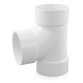 Spears 6" PVC DWV Sanitary Tee - Image 2