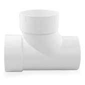 Spears 6" PVC DWV Sanitary Street Tee (Spigot x Socket x Socket) - Image 3