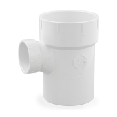 Spears 3" x 3" x 1-1/2" PVC DWV Sanitary Street Tee (Spigot x Socket x Socket) - Image 1