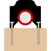 Peter Mangone Stand-off Clips for 1/2" PEX (100/box) - Image 2