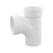 2" PVC DWV Sanitary Street Tee (Spigot x Socket x Socket) Spears