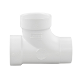 2" PVC DWV Sanitary Street Tee (Spigot x Socket x Socket) Spears