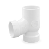 2" x 1-1/2" x 1-1/2" PVC DWV Sanitary Street Tee (Spigot x Socket x Socket) Spears