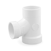 2" x 2" x 1-1/2" PVC DWV Sanitary Street Tee (Spigot x Socket x Socket) Spears