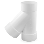 Spears 8" PVC DWV Wye - Image 2