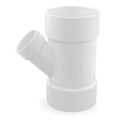 Spears 6" x 6" x 3" PVC DWV Wye - Image 1