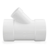 Spears 6" x 6" x 3" PVC DWV Wye - Image 3