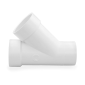 Spears 3" PVC DWV Street Wye (Spigot x Socket x Socket) - Image 3