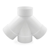 Spears 6" PVC DWV Double Wye - Image 3