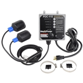 Liberty Pumps 4/10 HP Pro680 Duplex Sewage System w/ LE41M-2 Pumps, 30" x 24" Basin & Outdoor Control, 115V, 25' cord - Image 8