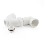 Spears 1-1/2" PVC DWV P-Trap w/ Cleanout - Image 2