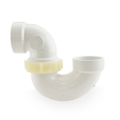Spears 1-1/2" PVC DWV P-Trap w/ Plastic Nut - Image 1