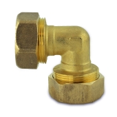 Everhot 3/4" x 3/4" PEX-AL-PEX Compression Elbow - Image 2